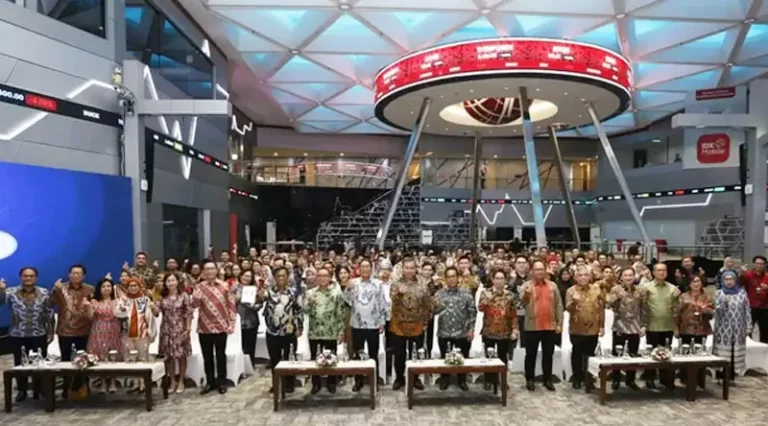 Suasana pada pemberian penghargaan GI BEI 2025 di Jakarta, Kamis (27/2/2025). (Foto: HO/BEI)