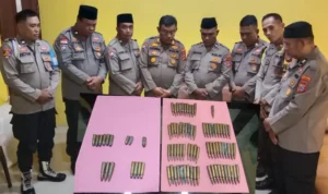 Warga Serahkan 87 Amunisi secara Suakrela di Parigi Moutong