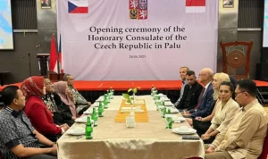 Konsulat Kehormatan Republik Ceko Hadi di Palu