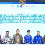 Kepala Eksekutif Pengawas Perilaku Pelaku Usaha Jasa Keuangan, Edukasi dan Pelindungan Konsumen OJK Friderica Widyasari Dewi saat peluncuran Bulan Literasi Keuangan (BLK) 2025, Brebes, Jawa Tengah, Kamis (22/5/2025). (Foto: HO-OJK)