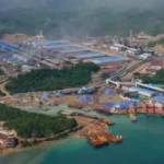 Kawasan industri berbasis nikel PT Indonesia Morowali Industrial Park (IMIP) di Morowali, Sulawesi Tengah. (Foto: PT IMIP)