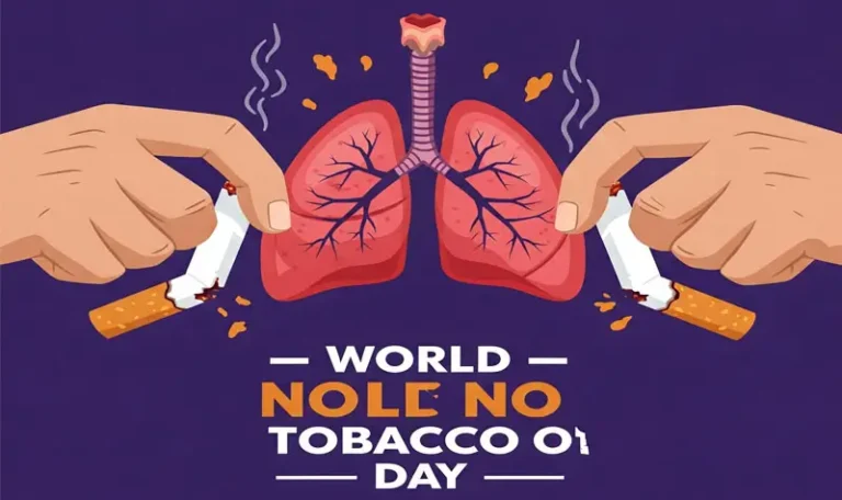 Ilustrasi World No Tobacco Day. (Gemini AI)