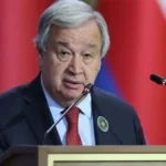 Sekjen PBB, Antonio Guterres. (FOTO: Iraqi PM Media Office via UN News)