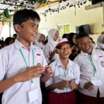 Sejumlah murid mengikuti MPLS di Sekolah Rakyat Menengah Pertama 22 Sigi, Senin (14/7/2025). (Foto: SRMP 22 Sigi)