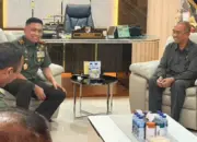 Pangdam XXIII dan Pengadilan Tinggi Sulteng Bahas Penegakan Hukum