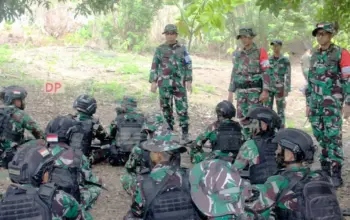 Latihan Proglatsi Dimulai, Danrem 132 Tadulako Tinjau Gunung Biru Poso