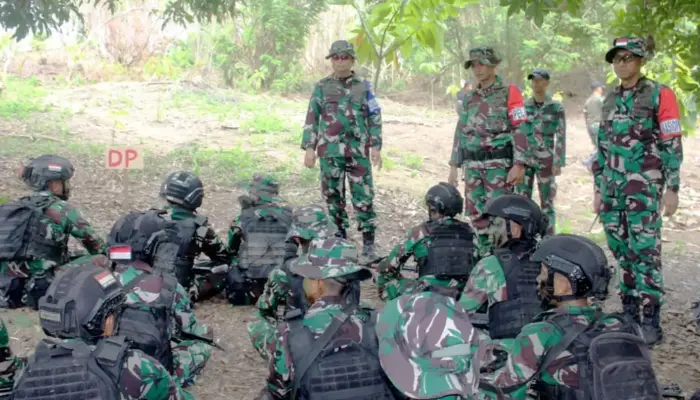 Latihan Proglatsi Dimulai, Danrem 132 Tadulako Tinjau Gunung Biru Poso