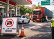 SPBU Dalam Kota Palu Tidak Lagi Layani Truk Kontainer, Dialihkan ke Lingkar Luar