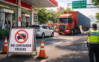 SPBU Dalam Kota Palu Tidak Lagi Layani Truk Kontainer, Dialihkan ke Lingkar Luar