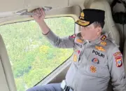 Pantau Kesiapan Operasi Ketupat Tinombala dengan Patroli Udara