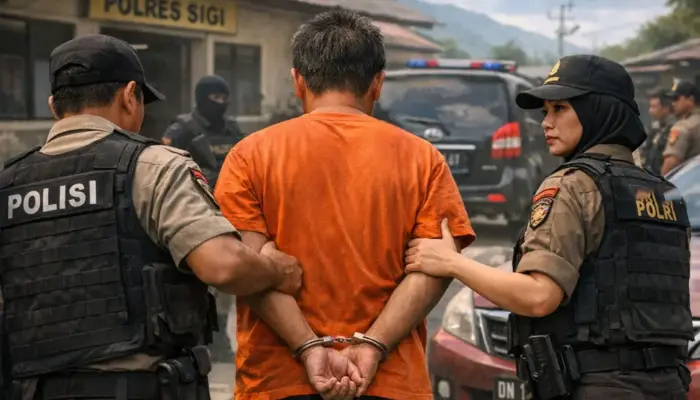 Polres Sigi Tetapkan Tersangka Kasus Dugaan Persetubuhan Anak di Dolo Selatan